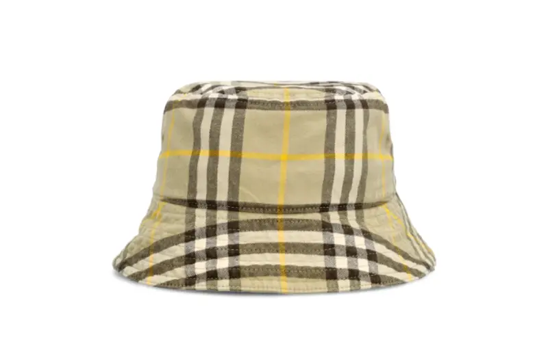 Burberry Checked Bucket Hat