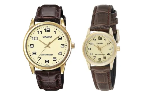 CASIO Unisex Standard Series 38mm Gold Watch