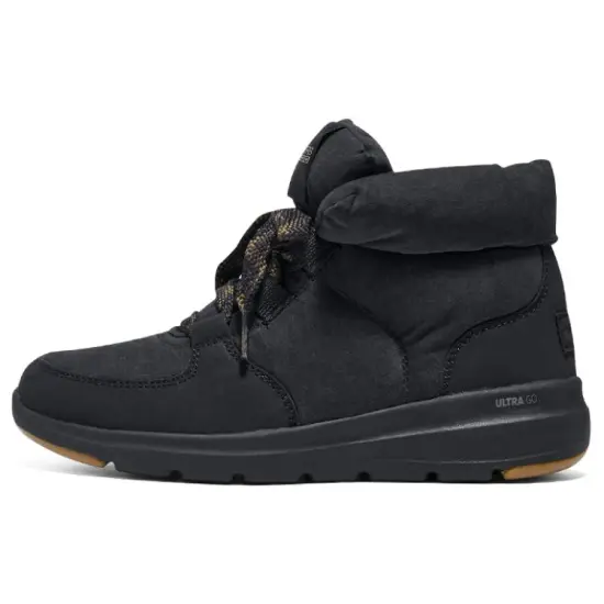 Skechers Glacial Ultra Trend Up Ankle Boots 'Black' Women's