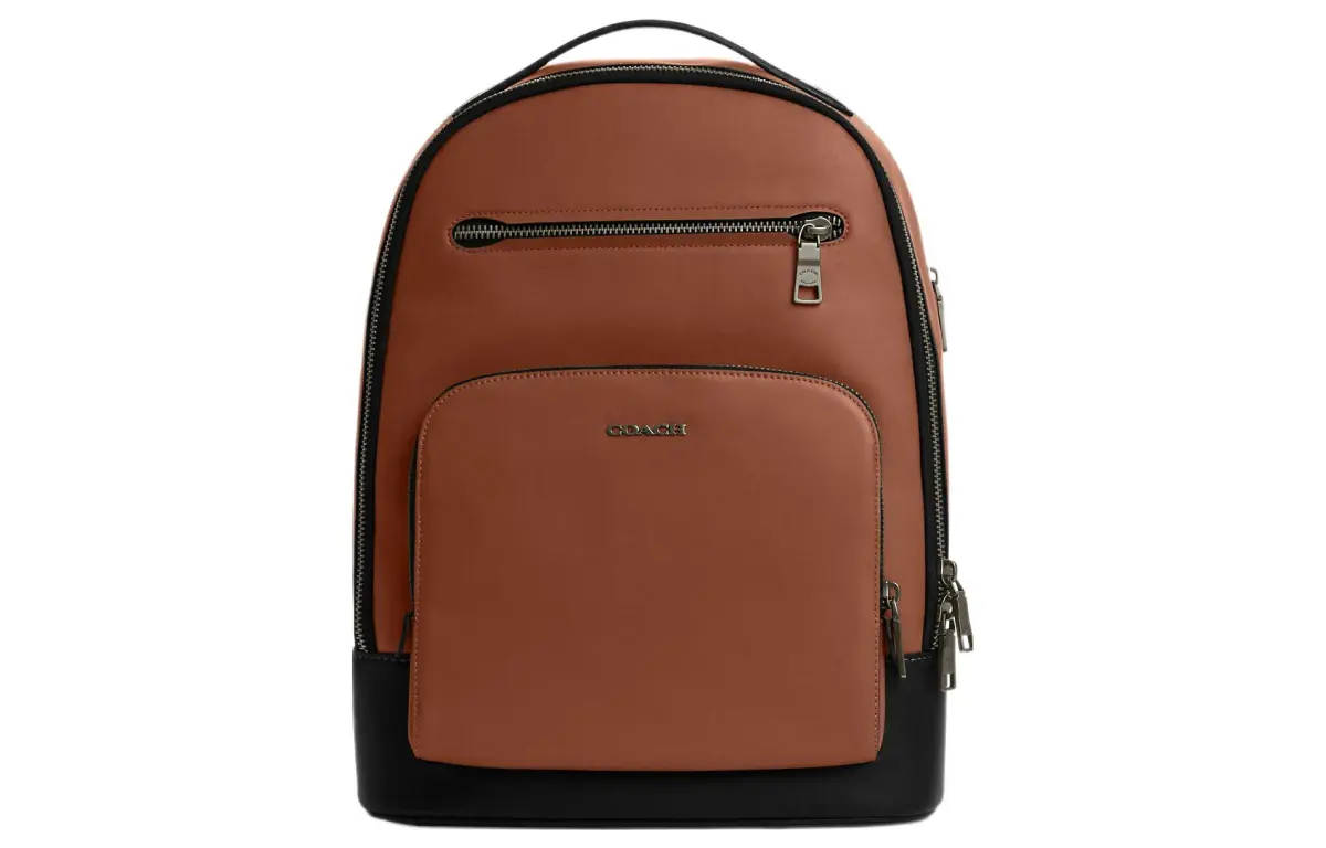 COACH Smooth Calfskin Backpack Large Men's Brown