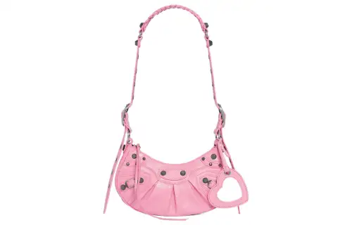 Balenciaga Le Cagole Shoulder Bag Xs Pink