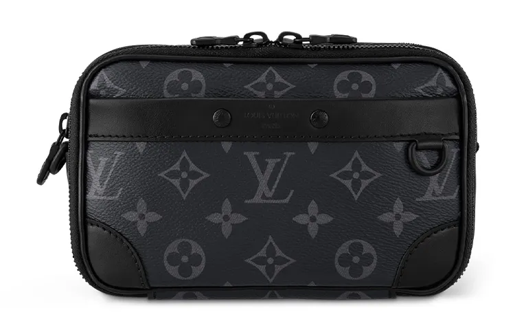 LOUIS VUITTON Men Alpha Crossbody Bag Wearable Wallet