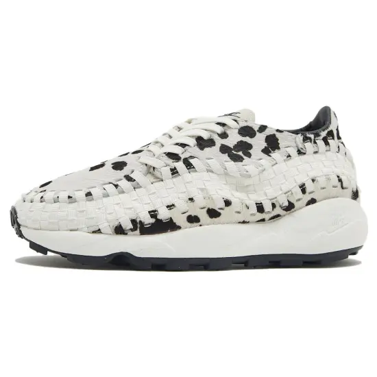 Nike Air Footscape Woven PRM White Cow Print Women's