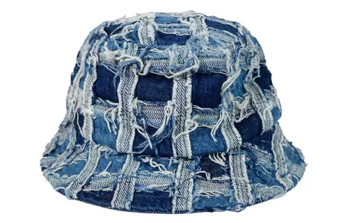 Supreme 100% Cotton Bucket Hats Unisex Blue