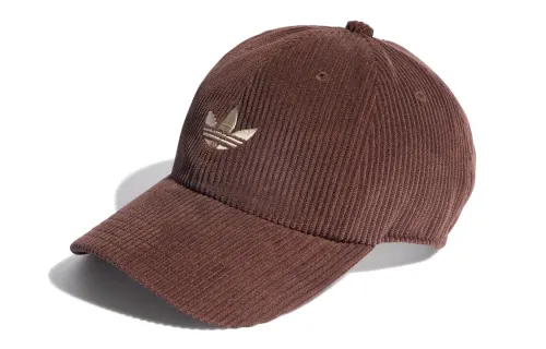 Adidas Originals Corduroy Baseball Caps Unisex Brown