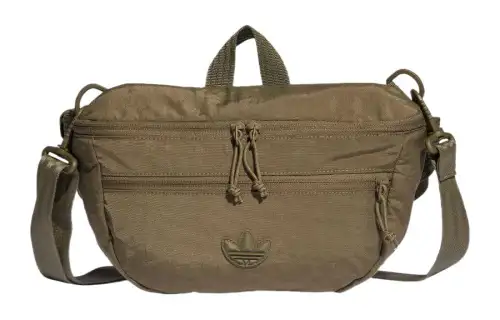 Adidas Originals Trefoil Nylon Fanny Pack Regular Unisex Light Olive
