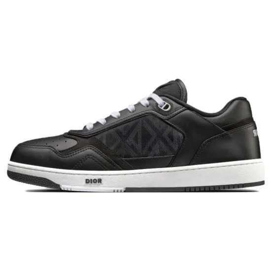 DIOR B27 Skateboard Shoes Men Low-Top Black