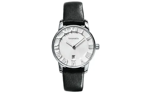 TIFFANY & CO. Wrist Watches Quartz Movement Cow Leather Strap 29mm Silver Dial Women's Watch ['50', 149262]m Waterproof