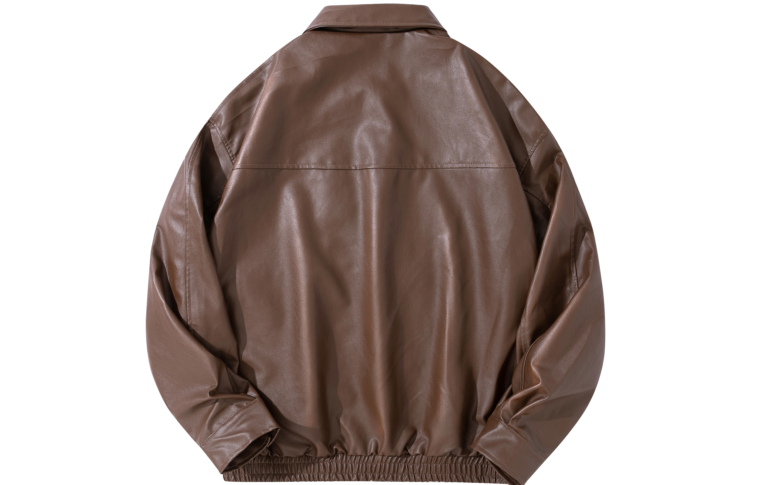 【新品未使用】KOWGA Leather Jacket Kawasaki PU Leather Jacket CQZYQD/3339 — купить одежду известных