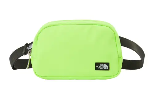 THE NORTH FACE 1L One Shoulder Crossbody Fanny Pack Outdoor Bag Polyester Neon Green Unisex