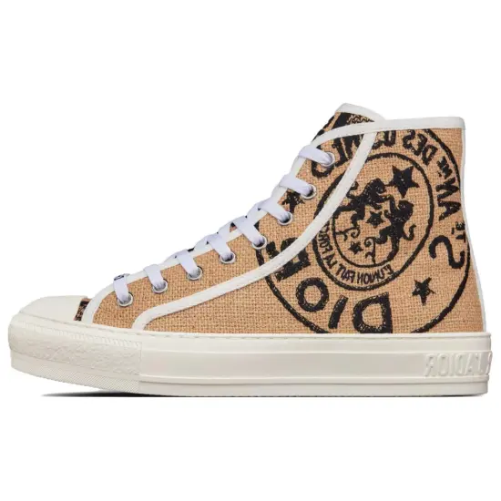 DIOR Women's Walk'N'DIOR High 'Union Print - Raw Beige'