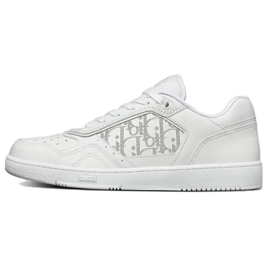 DIOR B27 Low Top White Calfskin