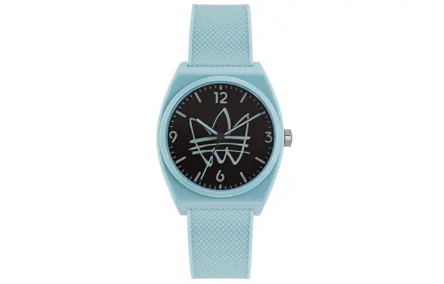 Adidas Originals STREET Wrist Watches Quartz Movement Resin Strap 38mm Black Dial Unisex