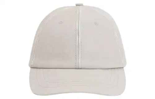 Bottega Veneta Cotton Baseball Caps Men's White