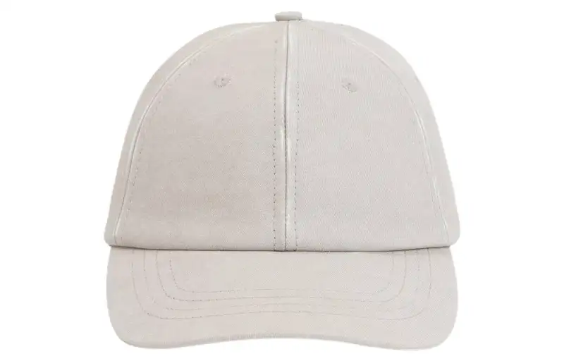 Bottega Veneta Cotton Baseball Caps Men's White