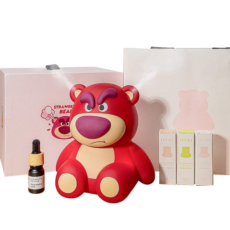 Disney Disney, strawberry, humidifier, aromatherapy, minifigure, creative night light, table spray, gift box