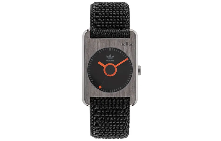 Adidas Originals STREET Wrist Watches Quartz Movement Nylon Strap Black Dial Women's Watch 30m Water Resistant