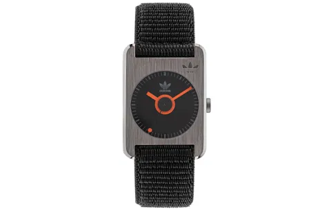Adidas Originals STREET Wrist Watches Quartz Movement Nylon Strap Black Dial Women's Watch 30m Water Resistant