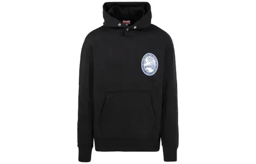 KENZO Tiger-appliqué Cotton Hoodie