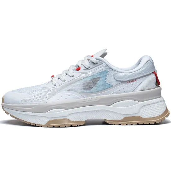 DISHINI x LiNing Toy Story Transcend 7 Abrasion Resistant Rebound Low-Top Casual Shoes Women's Standard White