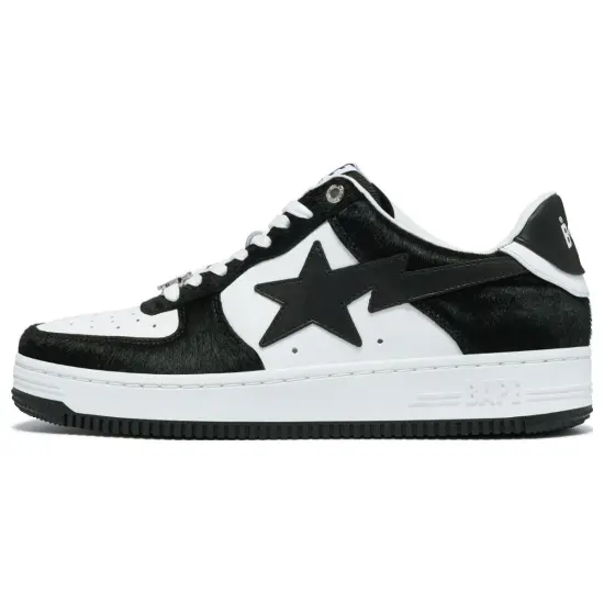 A BATHING APE Bape Sta Beige Calf Hair