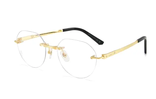 Cartier Round Frame Glasses