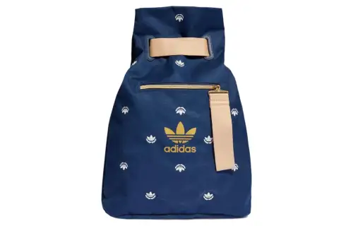 Adidas Trefoil Crest Bucket Backpack Dark Blue