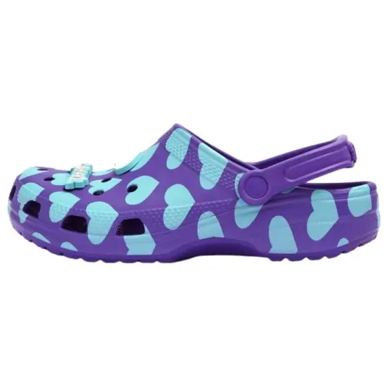 Crocs Awake NY X Classic Clog 'Home Is Where The Heart Is - Purple'