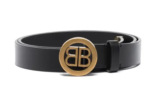 Balenciaga Circled Bb Logo Belt