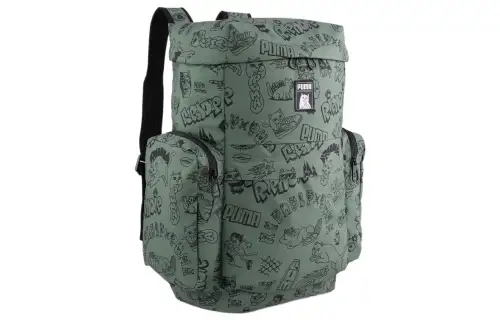 PUMA RIPNDIP Collaboration Polyester Backpack Regular Unisex Green