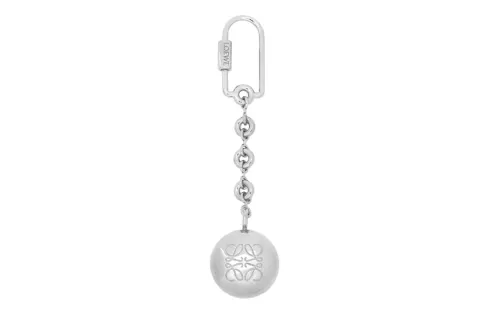 LOEWE Anagram Pebble Keyring
