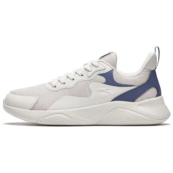 ANTA Running Collection Running Shoes Men Low-Top One Degree Gray/Light Ink Blue