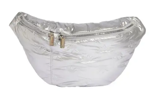 Adidas Originals Adidas Satin Fanny Pack Extra Large Women's Silver