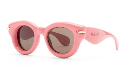LOEWE Irregular Shape Sunglasses Women's Pink