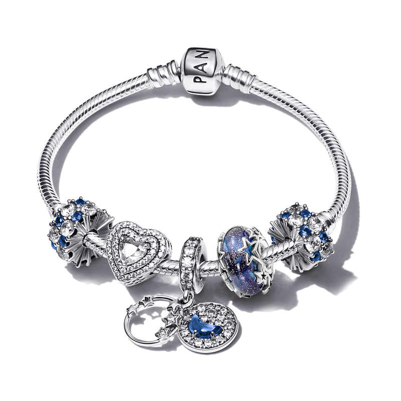 Женский браслет Pandora (серебряный) — фото 5