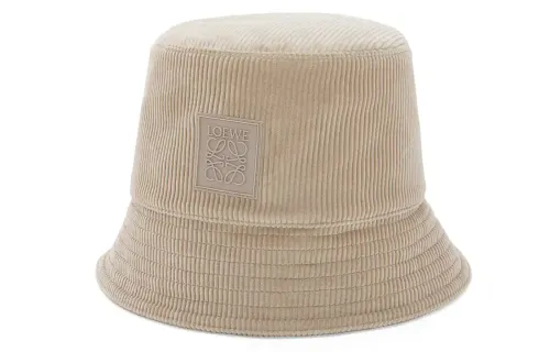 LOEWE Bucket Hats Women's Khaki