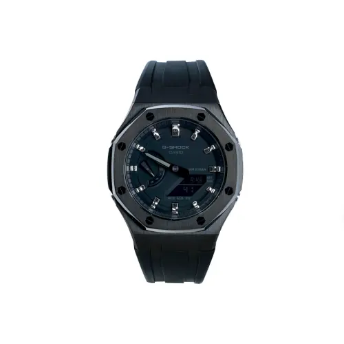 CASIO Men Liquid Crystal/Analog Dual Display Series Black Watch