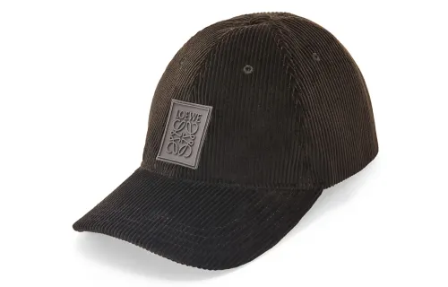 LOEWE Baseball Caps Women's Brown