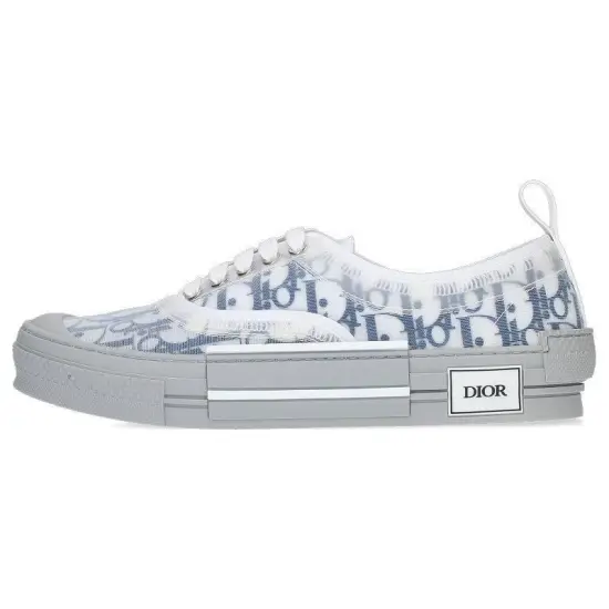 DIOR B23 Skateboard Shoes Men Low-Top White/Navy