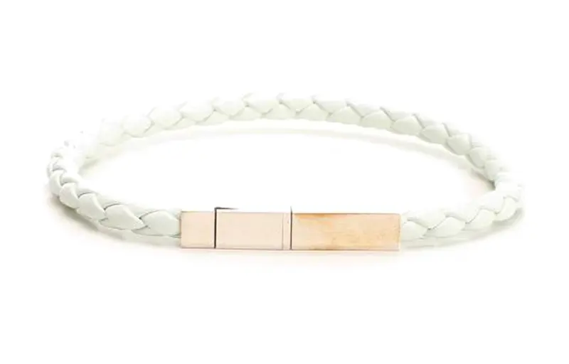 Bottega Veneta Wristbands Men's White