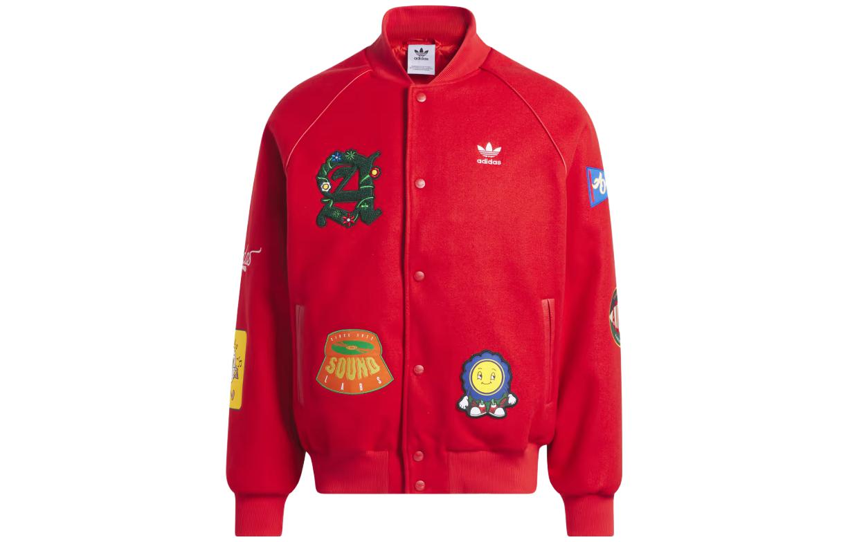 adidas originals Collegiate Badge Sst Letterman Jacket   