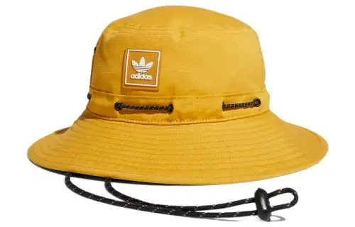 Adidas Originals Cotton Bucket Hats Unisex Yellow