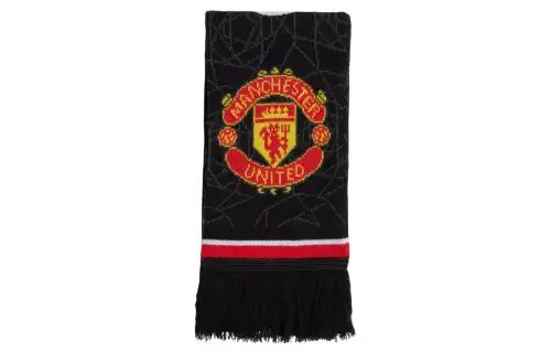 Adidas Manchester United Knit Scarves Men's Black