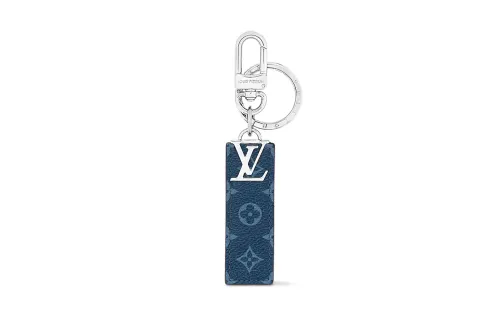 LOUIS VUITTON Bag Accessories Blue/Brown