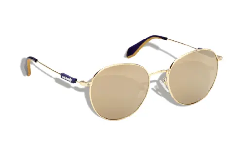 Adidas Originals Irregular Shape Sunglasses Men's Yellow