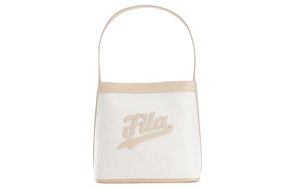 Сумка Fila из искусственной кожи (бежевая)