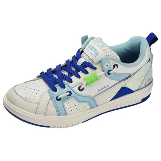 Arknights X ANTA Skateboard Shoes Men Low-Top Blue/White