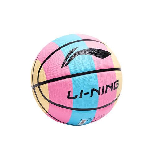 Li Ning Rubber Basketball Yellow Pink Blue Size 5 Training