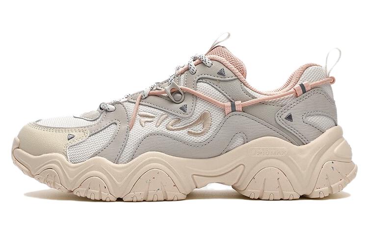 FILA Disruptor Low Sneakers 'Silver Pink' Women's - Image 2
