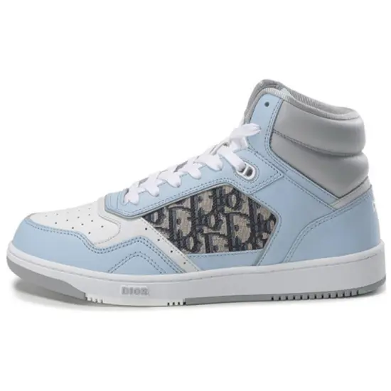 DIOR B27 Stylish Skateboarding Shoes Men's Light Blue